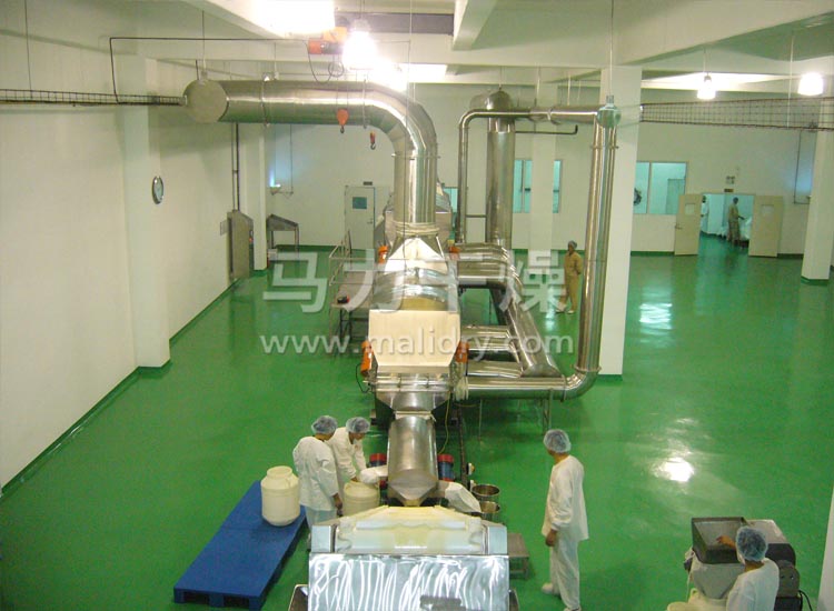 振动流化床干燥机安装调试