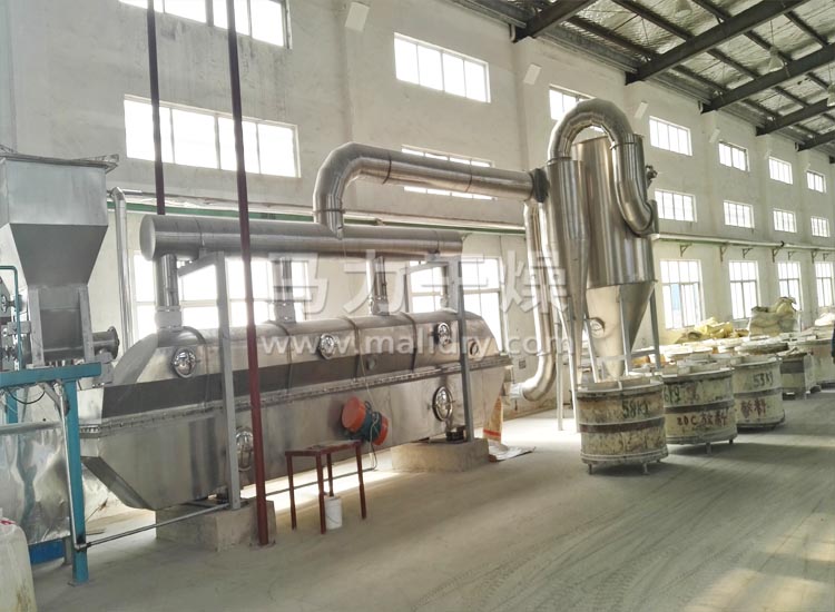 振动流化床干燥机安装调试