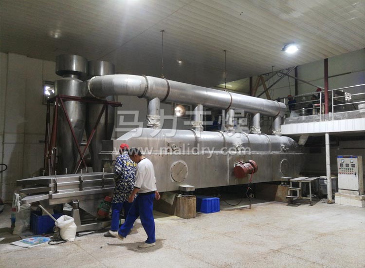 振动流化床干燥机安装调试