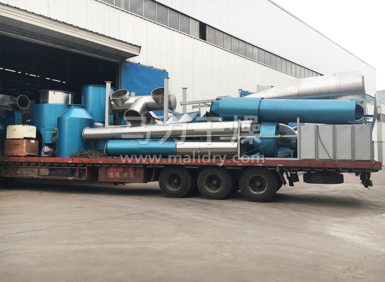 闪蒸干燥机发货现场实拍