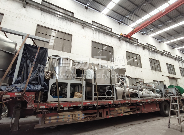 闪蒸干燥机发货现场实拍