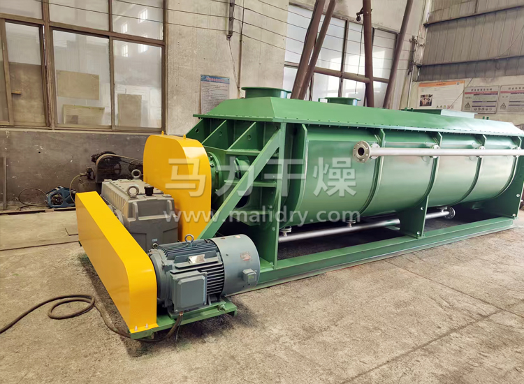 桨叶干燥机生产现场