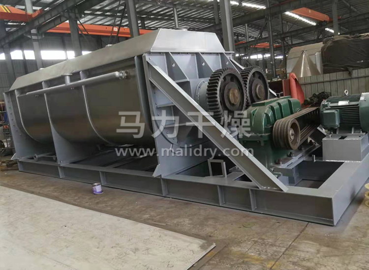 桨叶干燥机生产现场