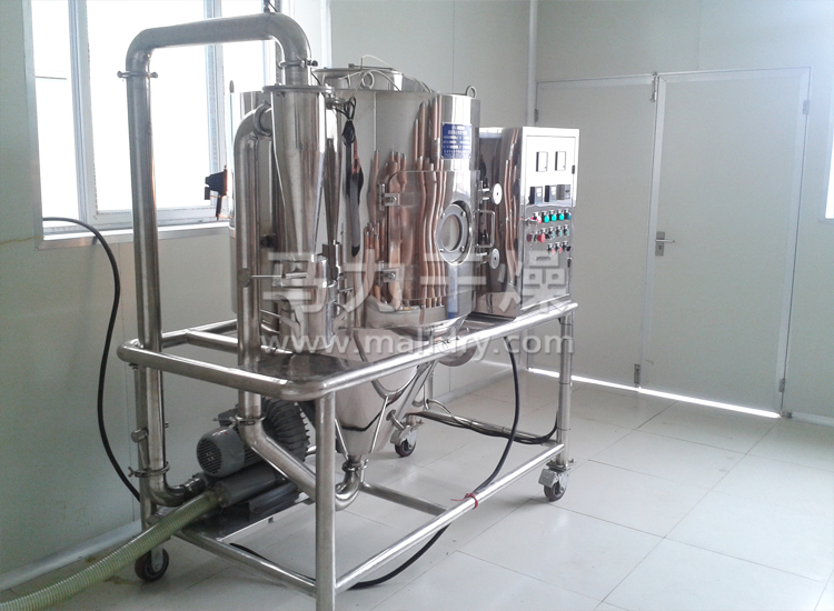 实验室小型离心喷雾干燥机使用现场