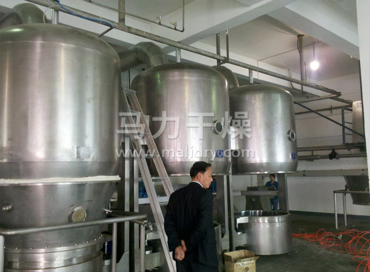 高效沸腾干燥机应用现场