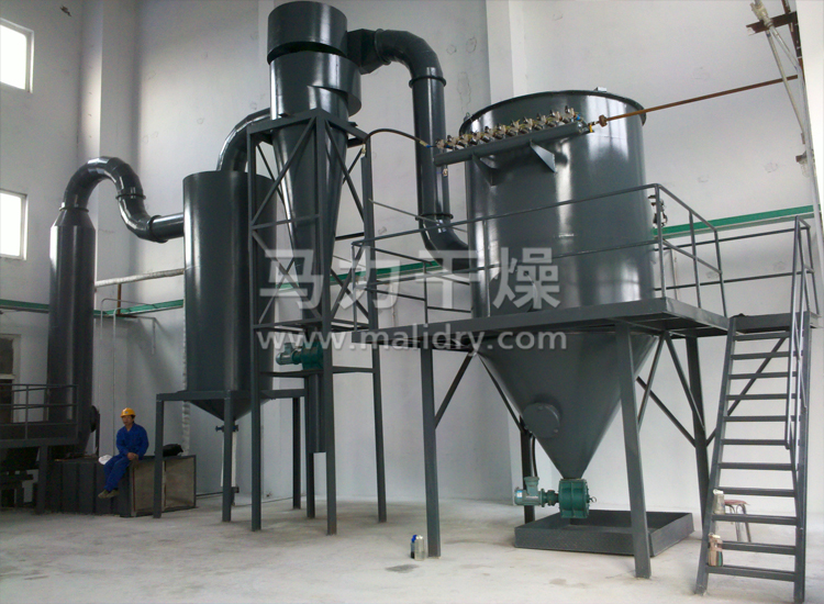 气流干燥机使用现场实拍