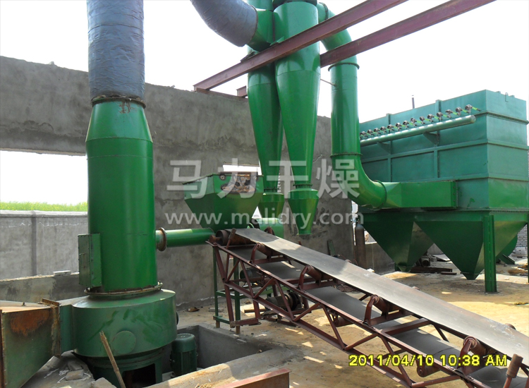 气流干燥机使用现场实拍