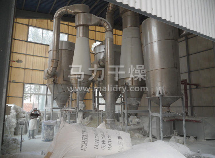 气流干燥机使用现场实拍