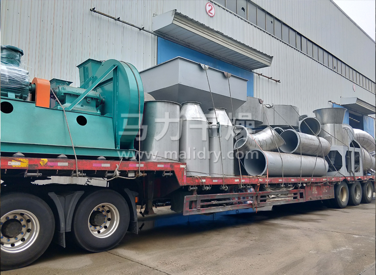 气流干燥机发货现场实拍