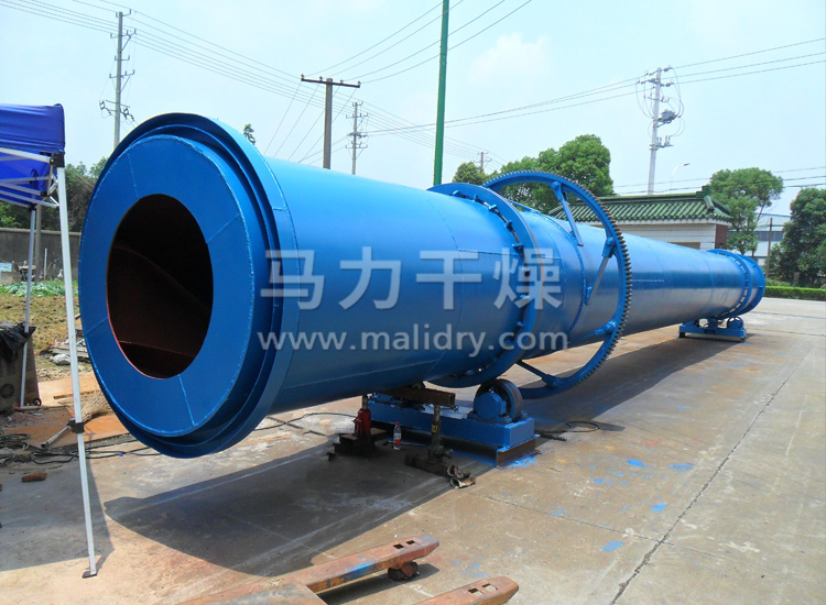回转滚筒干燥机生产现场