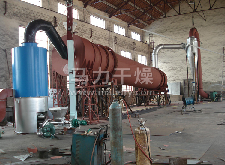 回转滚筒干燥机生产现场