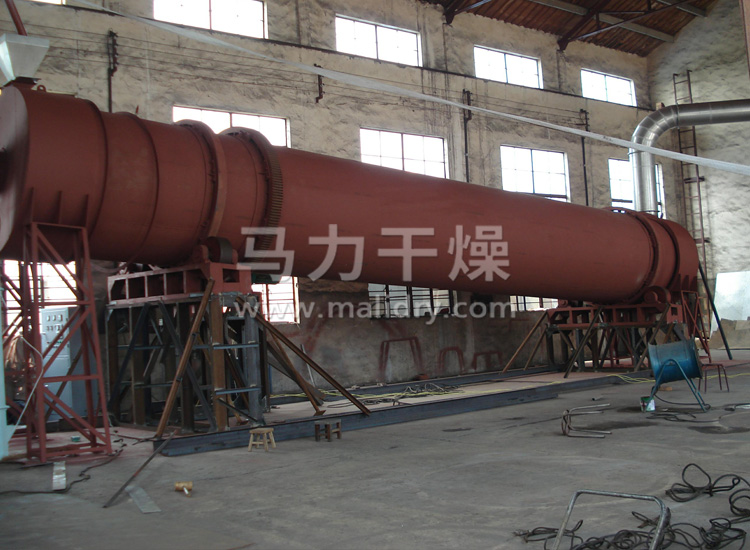 回转滚筒干燥机生产现场