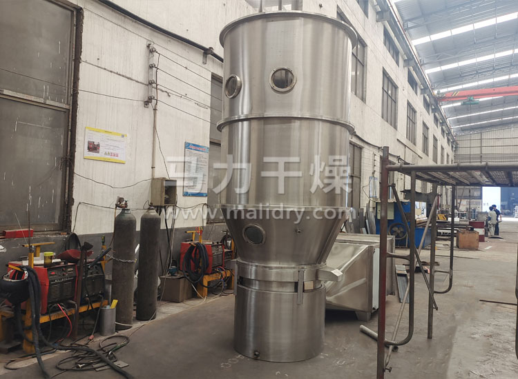 沸腾制粒机生产现场实拍