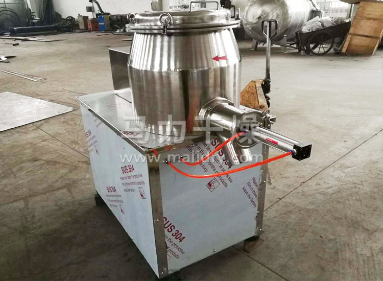 高速混合制粒机生产现场