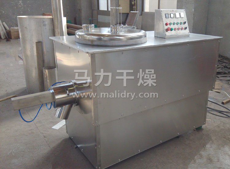 高速混合制粒机生产现场