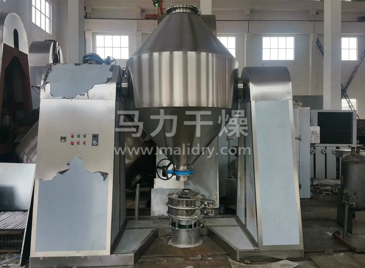 双锥混合机现场实拍