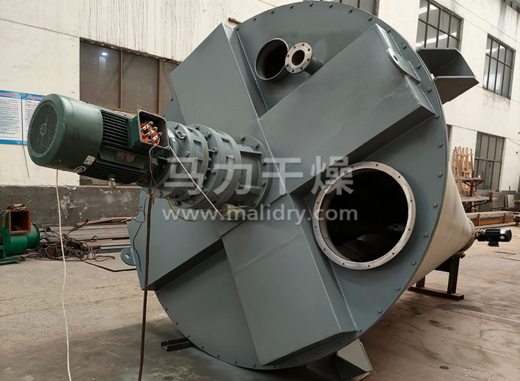 双螺旋锥形混合机现场实拍图