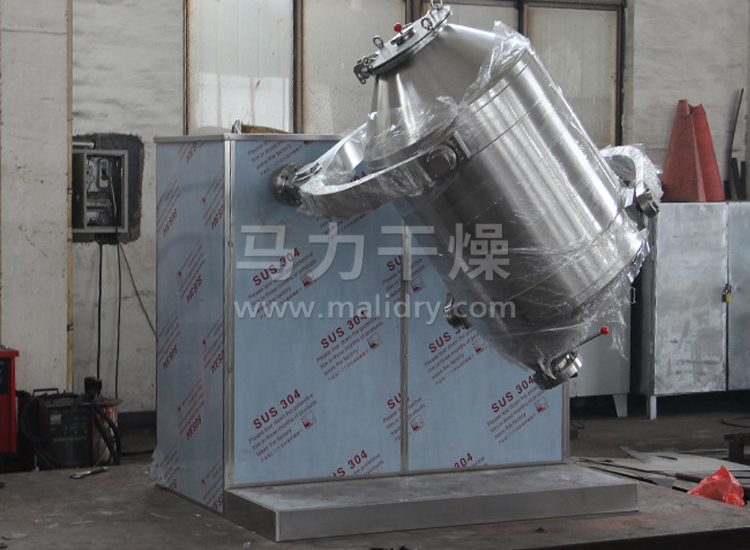 三维混合机生产现场