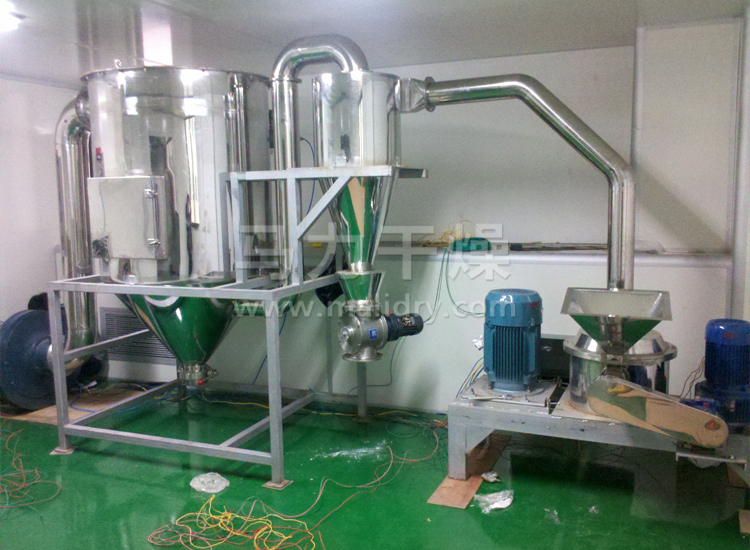 超微粉碎机使用现场