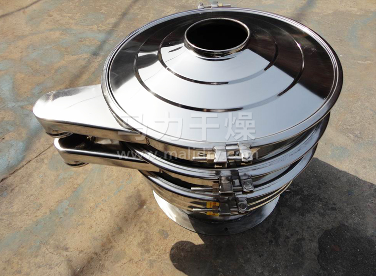 圆形振动筛生产现场