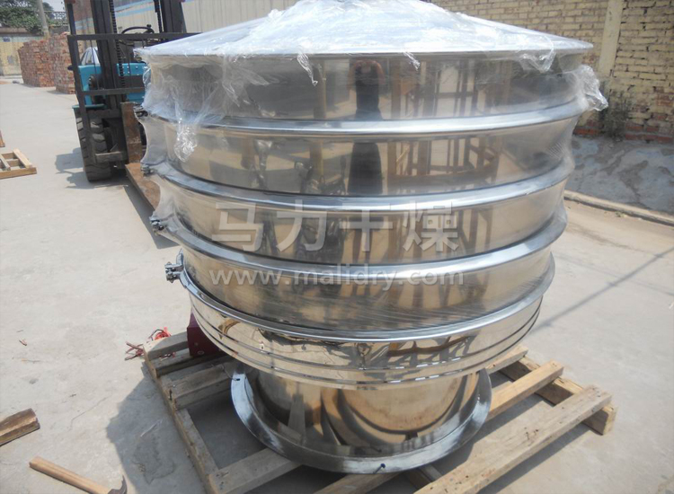 圆形振动筛生产现场