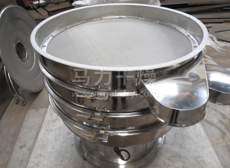 圆形振动筛生产现场